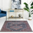 thumbnail image 1 of Unique Loom Sisu Collection Area Rug - Mizoram (7' 3" Square Charcoal and Gray/Brown), 1 of 7