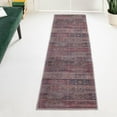 thumbnail image 1 of Unique Loom Sisu Collection Area Rug - Kolkata (2' 7" x 14' Runner Multi/Black), 1 of 7