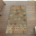thumbnail image 1 of Unique Loom Baja Outdoor Collection Area Rug - Socarro (2' x 7' 10" Runner Multi/Gray), 1 of 7