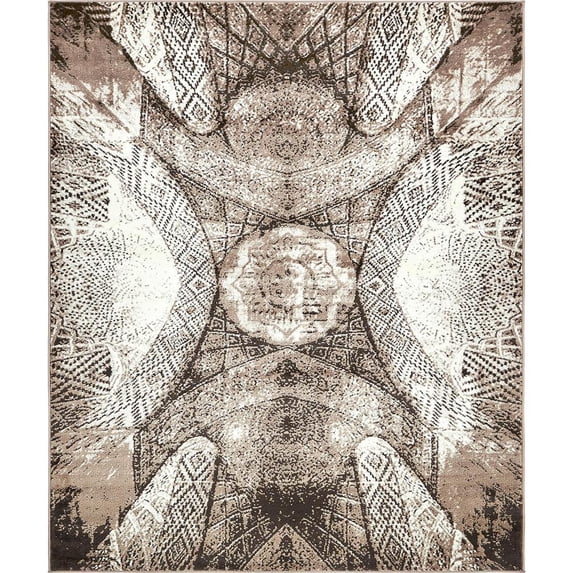 Unique Loom Albert Sofia Rug, Brown (8' 0 x 10' 0)