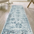 thumbnail image 1 of Unique Loom Sofia Collection Area Rug - Casino (2' 7" x 12' Runner Light Blue/Ivory), 1 of 11