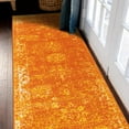 thumbnail image 1 of Unique Loom Sofia Collection Area Rug - Casino (2' x 9' 10" Runner Orange/Ivory), 1 of 9