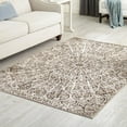 thumbnail image 1 of Unique Loom Sofia Collection Area Rug - Grace (6' x 9' Rectangle Brown/Ivory), 1 of 7