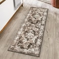 thumbnail image 1 of Unique Loom Sofia Collection Area Rug - Salle Garnier (2' x 8' Runner Light Brown/Ivory), 1 of 6