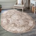 thumbnail image 1 of Unique Loom Sofia Collection Area Rug - Salle Garnier (8' x 10' Oval Beige/Ivory), 1 of 7