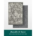 thumbnail image 1 of Unique Loom Sofia Collection Area Rug - Salle Garnier Bundle (5' 3" x 8' Rectangle Gray/Ivory), 1 of 1