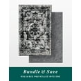 thumbnail image 1 of Unique Loom Sofia Collection Area Rug - Salle Garnier Bundle (7' 10" x 10' Rectangle Black/Ivory), 1 of 5