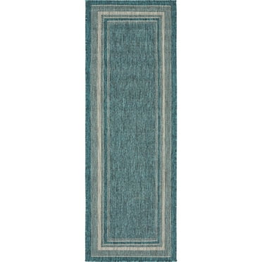 5x7 Water Resistant, Indoor Outdoor Rugs for Patios, Front Door Entry ...