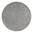 thumbnail image 1 of Unique Loom Soft Solid Shag Collection Area Rug - Aras (8' Round Pebble Gray), 1 of 5