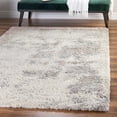 thumbnail image 1 of Unique Loom Soft Touch Shag Collection Area Rug - Kofi (8' x 10' Rectangle Pink/Ivory), 1 of 7