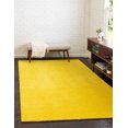 thumbnail image 1 of Unique Loom Solid Gava Collection Area Rug - Solid Gava (9' 10" x 13' 1" Rectangle Yellow), 1 of 5