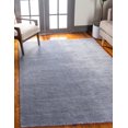 thumbnail image 1 of Unique Loom Solid Gava Solid Gava Rug Gray 3' 3" x 5' 3" Solid Comfort Perfect For Living Room Bed Room Dining Room Office, 1 of 7