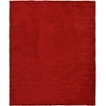 thumbnail image 1 of Unique Loom Solid Print Modern Area Rugs, Red, 1 of 8