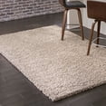 thumbnail image 1 of Unique Loom Solid Shag Collection Area Rug (7' 10" x 11' Rectangle Taupe), 1 of 7
