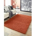thumbnail image 1 of Unique Loom Solid Shag Rug , 12' 0" x 15' 0" ,Terracotta, 1 of 7