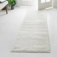 thumbnail image 1 of Unique Loom Solo Collection Area Rug - Calabasas (2' 2" x 13' 1" Runner Snow White), 1 of 7
