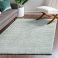 thumbnail image 1 of Unique Loom Solo Collection Area Rug - Calabasas (8' x 10' Rectangle Sea Salt Blue/Light Blue), 1 of 7