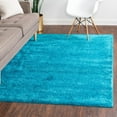 thumbnail image 1 of Unique Loom Solo Collection Area Rug - Calabasas (8' x 10' Rectangle Turquoise), 1 of 6