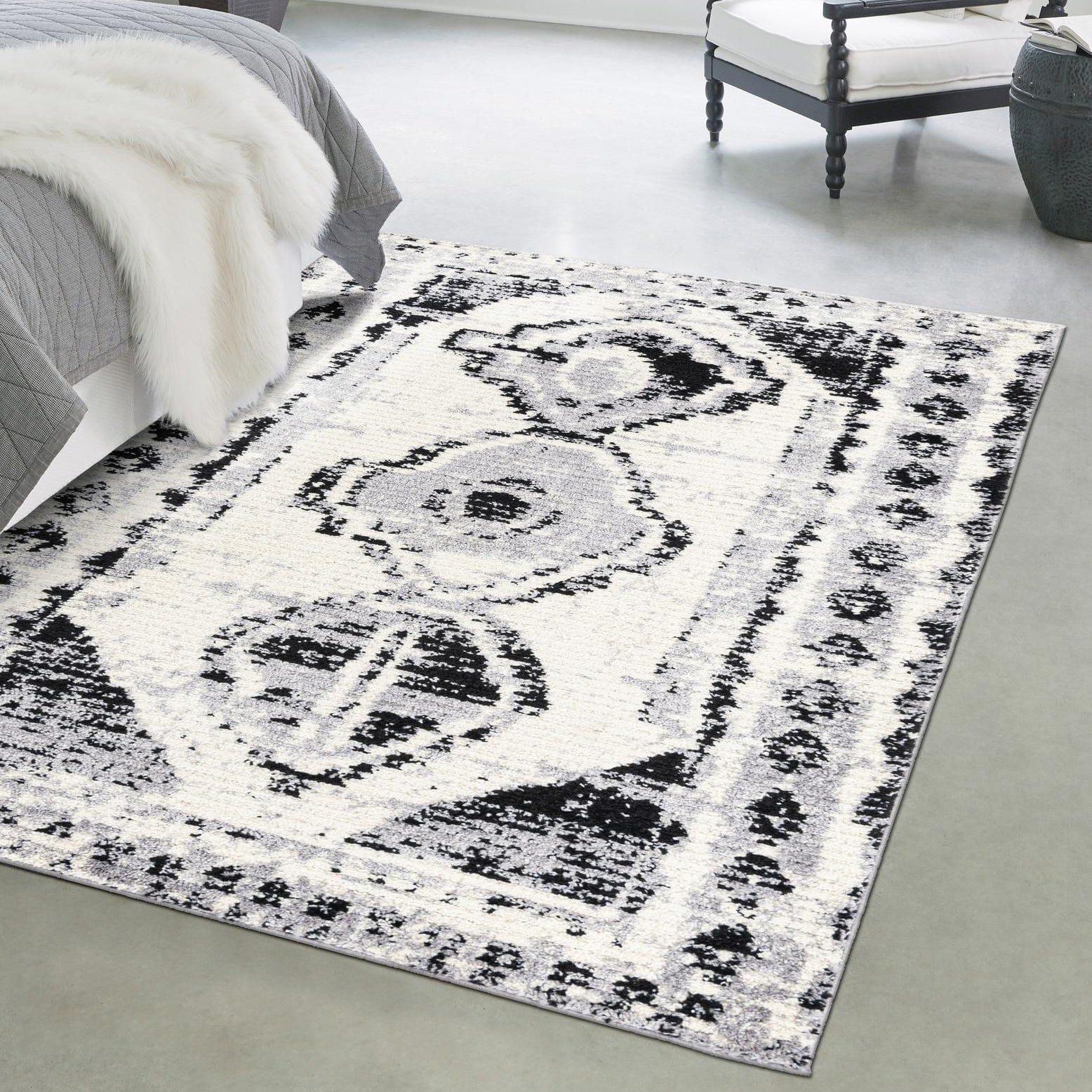Unique Loom Tagine Collection Area Rug - Soraya (6' x 9' Rectangle