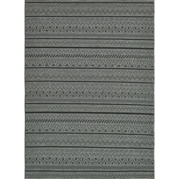 Unique Loom Southwestern Outdoor Modern Geometric Area Rug or Runner