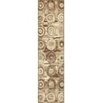 thumbnail image 1 of Unique Loom Spice Autumn Modern Geometric Area Rug or Runner, 1 of 8