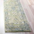 thumbnail image 1 of Unique Loom Sumter Collection Area Rug - Edmunds (2' 7" x 10' Runner Green/Ivory), 1 of 7