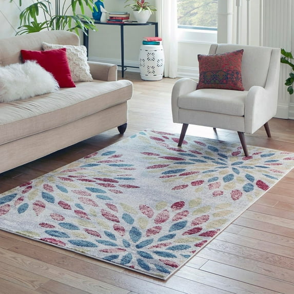 Unique Loom Sumter Collection Area Rug - Rhett (5' 1" x 8' Rectangle Multi/Blue)