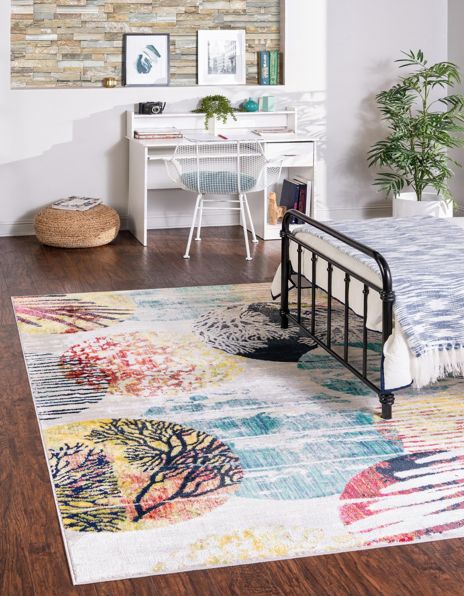 Unique Loom Sun Ariel Rug , 2' 0