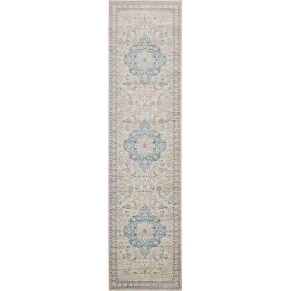 Unique Loom Sycamore Paris Vintage Geometric Area Rug or Runner