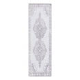 thumbnail image 1 of Unique Loom Timeless Collection Area Rug - Thomas (2' x 6' Runner white Gray/Gray), 1 of 11