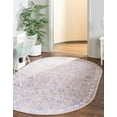 thumbnail image 1 of Unique Loom Timeless Collection Area Rug - Bartholomew (5' x 8' Oval Beige/Gray), 1 of 8