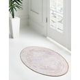 thumbnail image 1 of Unique Loom Timeless Collection Area Rug - Jude (2' x 3' 1" Oval Cream/Ivory), 1 of 12