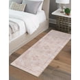 thumbnail image 1 of Unique Loom Timeless Collection Area Rug - Peter (2' 6" x 12' Runner Beige/Ivory), 1 of 12