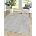 thumbnail image 1 of Unique Loom Timeless Collection Area Rug - Peter (8' 4" x 12' Rectangle Gray/Ivory), 1 of 12