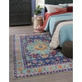 thumbnail image 1 of Unique Loom Timeless Collection Area Rug - Philip (3' 6" x 5' 6" Rectangle Blue/Blue), 1 of 9