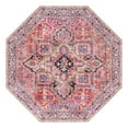 thumbnail image 1 of Unique Loom Timeless Collection Area Rug - Simon (7' 6" Octagon Red/Teal), 1 of 8