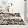 thumbnail image 1 of Unique Loom Tucson Collection Area Rug - Tohono (8' Square Gray/Black), 1 of 7