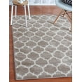 thumbnail image 1 of Unique Loom Trellis Collection Area Rug - Philadelphia (3' 3" x 5' 3" Rectangle Light Brown/Beige), 1 of 11