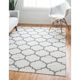 thumbnail image 1 of Unique Loom Trellis Decatur Rug , 5' 2" x 7' 5" ,Ivory, 1 of 6