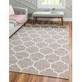 thumbnail image 1 of Unique Loom Trellis Decatur Rug ,7' 5" x 10' 0" ,Taupe, 1 of 7