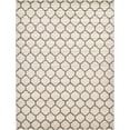 thumbnail image 1 of Unique Loom Trellis Geometric Modern Area Rugs, Beige, 1 of 3