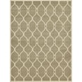 thumbnail image 1 of Unique Loom Trellis Geometric Modern Area Rugs, Beige, 1 of 8