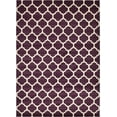 thumbnail image 1 of Unique Loom Trellis Geometric Modern Area Rugs, Purple, 1 of 3