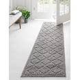 thumbnail image 1 of Unique Loom Trellis Shag Collection Area Rug - Traditional (2' 7" x 10' Runner Gray), 1 of 10