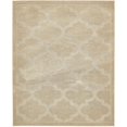 thumbnail image 1 of Unique Loom Traditional Trellis Shag Rug, Tan (8' 0 x 10' 0), 1 of 5