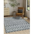 thumbnail image 1 of Unique Loom Moroccan Trellis Collection Area Rug - Mamounia (3' 3" x 5' 3" Rectangle Gray/Ivory), 1 of 6