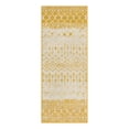 thumbnail image 1 of Unique Loom Tribal Trellis Collection Area Rug - Alami (2' x 5' 3" Runner Ivory and Yellow), 1 of 12