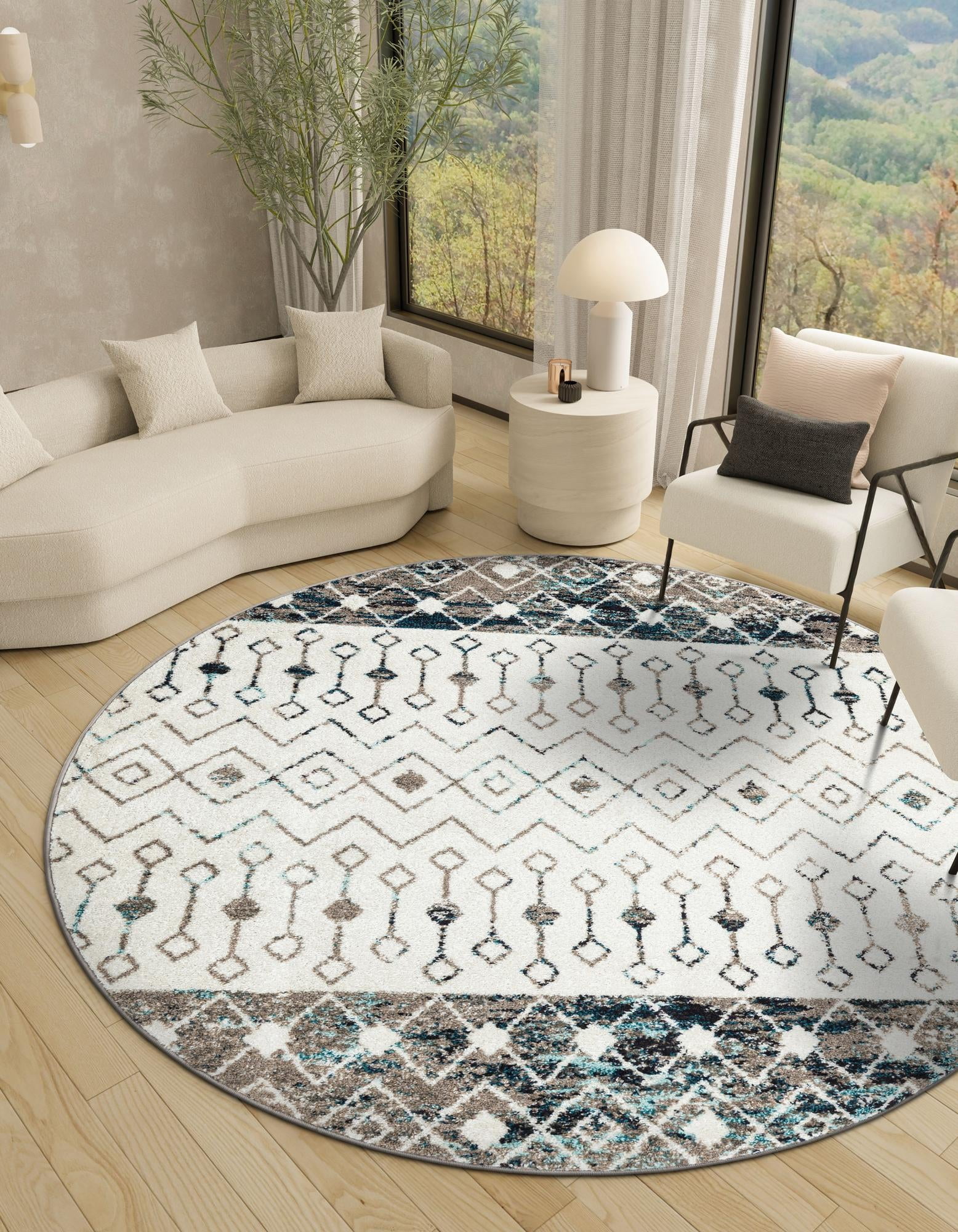 Unique Loom Tribal Trellis Collection Area Rug - Alami (7' 10