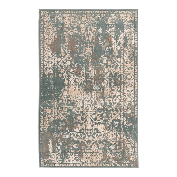 Unique Loom Tuareg Mirage Rug, Green (5' 0 x 8' 0)