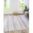 thumbnail image 1 of Unique Loom Timeless Collection Area Rug - Verona (7' 6" Square Gray/Ivory), 1 of 6